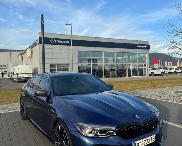 Синий БМВ 5 Серия, объемом двигателя 3 л и пробегом 169 тыс. км за 34500 $, фото 1 на Automoto.ua