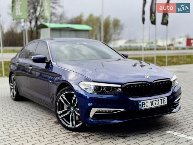 Синий БМВ 5 Серия, объемом двигателя 2.99 л и пробегом 275 тыс. км за 35000 $, фото 1 на Automoto.ua