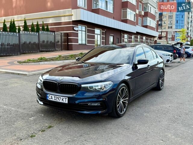 Синій БМВ 5 Серія, об'ємом двигуна 2 л та пробігом 240 тис. км за 23000 $, фото 1 на Automoto.ua
