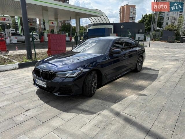 Синий БМВ 5 Серия, объемом двигателя 2 л и пробегом 156 тыс. км за 24950 $, фото 1 на Automoto.ua