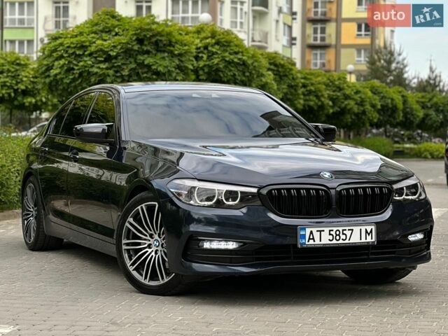 Синій БМВ 5 Серія, об'ємом двигуна 2 л та пробігом 253 тис. км за 25500 $, фото 1 на Automoto.ua