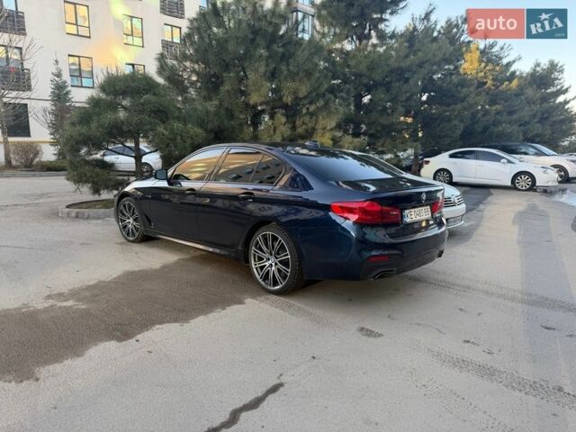 Синий БМВ 5 Серия, объемом двигателя 2.99 л и пробегом 216 тыс. км за 33000 $, фото 1 на Automoto.ua