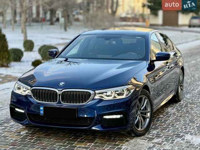 Синий БМВ 5 Серия, объемом двигателя 2 л и пробегом 90 тыс. км за 30000 $, фото 1 на Automoto.ua