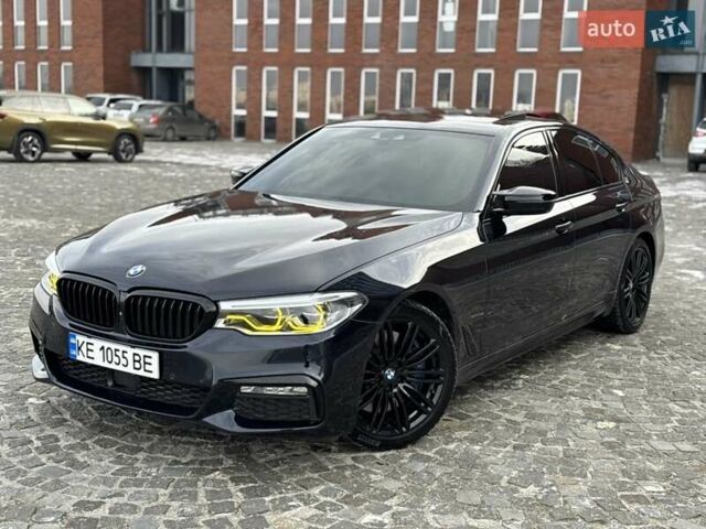 Синій БМВ 5 Серія, об'ємом двигуна 3 л та пробігом 126 тис. км за 39000 $, фото 1 на Automoto.ua