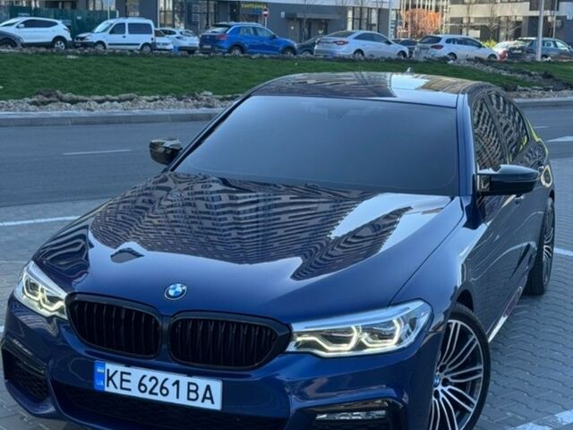 Синий БМВ 5 Серия, объемом двигателя 3 л и пробегом 102 тыс. км за 34500 $, фото 1 на Automoto.ua