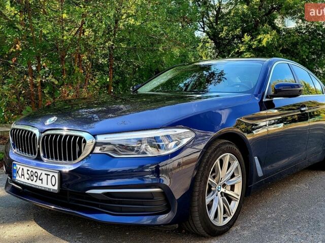 Синий БМВ 5 Серия, объемом двигателя 2 л и пробегом 65 тыс. км за 30900 $, фото 1 на Automoto.ua