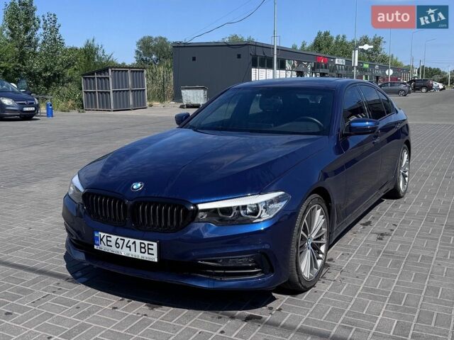 Синий БМВ 5 Серия, объемом двигателя 2 л и пробегом 225 тыс. км за 19900 $, фото 1 на Automoto.ua