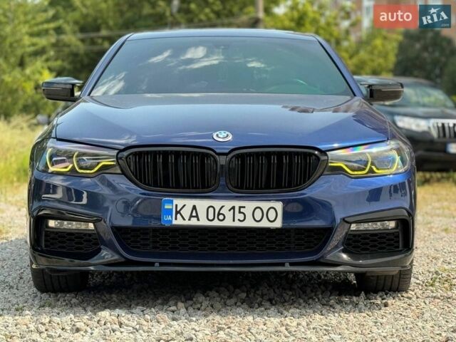 Синий БМВ 5 Серия, объемом двигателя 2 л и пробегом 123 тыс. км за 24000 $, фото 1 на Automoto.ua