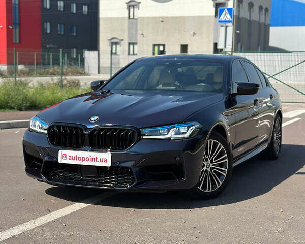 Синій БМВ 5 Серія, об'ємом двигуна 2 л та пробігом 124 тис. км за 25800 $, фото 1 на Automoto.ua