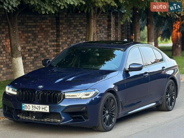 Синий БМВ 5 Серия, объемом двигателя 3 л и пробегом 129 тыс. км за 33999 $, фото 1 на Automoto.ua