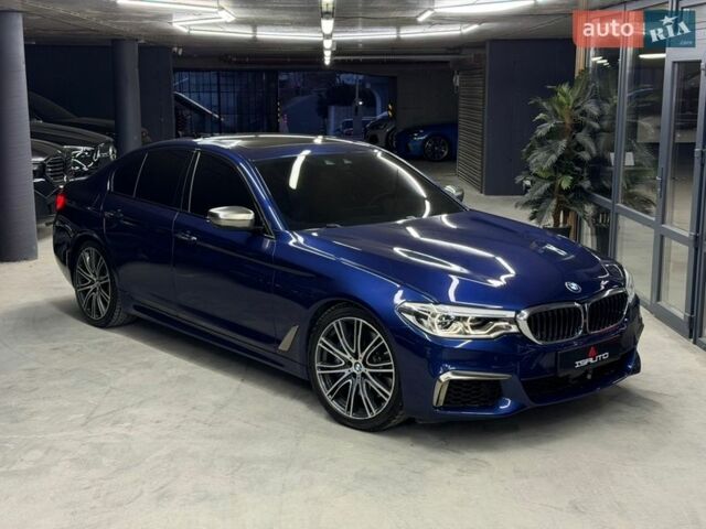 Синий БМВ 5 Серия, объемом двигателя 4.39 л и пробегом 57 тыс. км за 39900 $, фото 1 на Automoto.ua