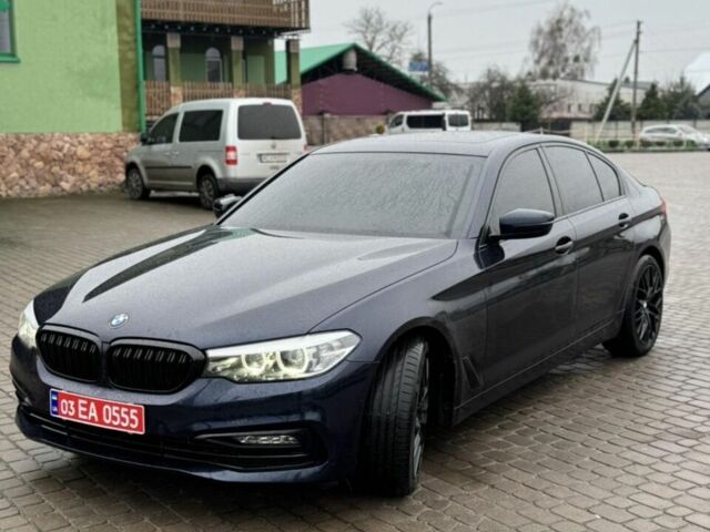 Синий БМВ 5 Серия, объемом двигателя 2 л и пробегом 83 тыс. км за 25000 $, фото 1 на Automoto.ua