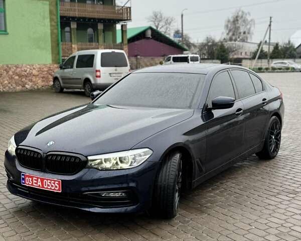 Синий БМВ 5 Серия, объемом двигателя 2 л и пробегом 83 тыс. км за 25000 $, фото 1 на Automoto.ua