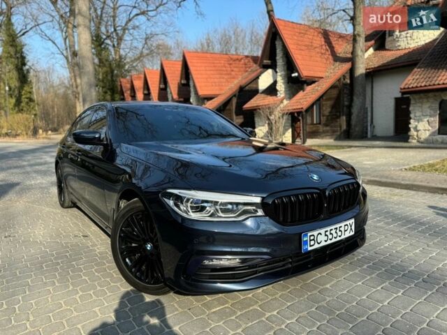 Синий БМВ 5 Серия, объемом двигателя 2 л и пробегом 76 тыс. км за 28499 $, фото 1 на Automoto.ua