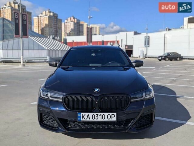 Синий БМВ 5 Серия, объемом двигателя 3 л и пробегом 159 тыс. км за 29800 $, фото 1 на Automoto.ua