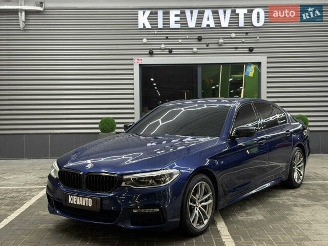 Синий БМВ 5 Серия, объемом двигателя 2 л и пробегом 169 тыс. км за 26500 $, фото 1 на Automoto.ua