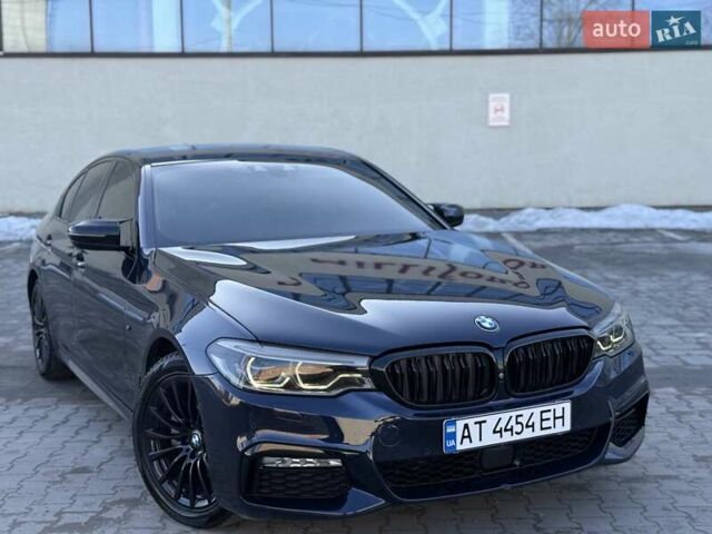 Синій БМВ 5 Серія, об'ємом двигуна 2 л та пробігом 190 тис. км за 24950 $, фото 1 на Automoto.ua