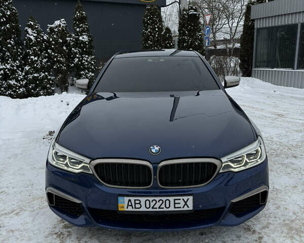 Синий БМВ 5 Серия, объемом двигателя 2.99 л и пробегом 220 тыс. км за 41300 $, фото 1 на Automoto.ua