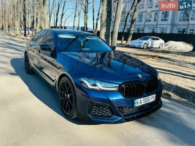 Синий БМВ 5 Серия, объемом двигателя 2.99 л и пробегом 173 тыс. км за 37777 $, фото 1 на Automoto.ua