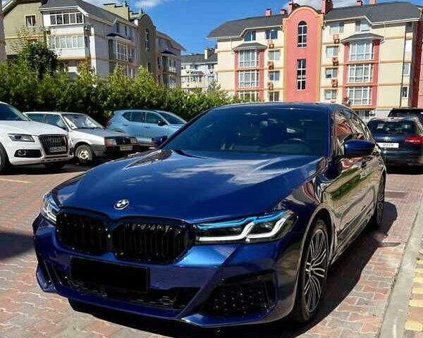 Синій БМВ 5 Серія, об'ємом двигуна 2 л та пробігом 67 тис. км за 22600 $, фото 1 на Automoto.ua