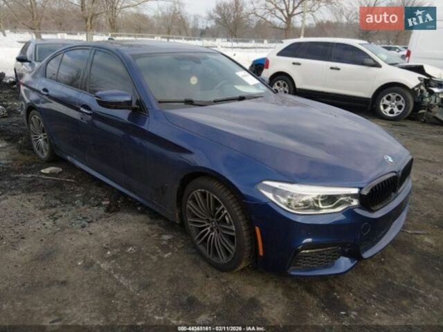 Синий БМВ 5 Серия, объемом двигателя 3 л и пробегом 70 тыс. км за 10000 $, фото 1 на Automoto.ua