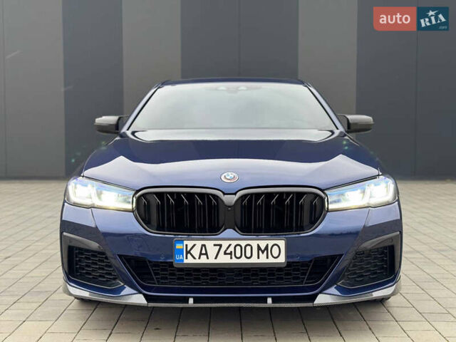 Синий БМВ 5 Серия, объемом двигателя 2 л и пробегом 104 тыс. км за 29900 $, фото 1 на Automoto.ua