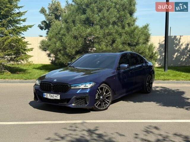 Синий БМВ 5 Серия, объемом двигателя 3 л и пробегом 150 тыс. км за 29900 $, фото 1 на Automoto.ua