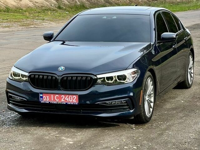 Синій БМВ 5 Серія, об'ємом двигуна 2 л та пробігом 119 тис. км за 22300 $, фото 1 на Automoto.ua
