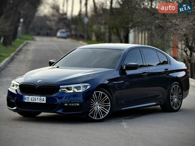 Синий БМВ 5 Серия, объемом двигателя 3 л и пробегом 100 тыс. км за 28900 $, фото 1 на Automoto.ua