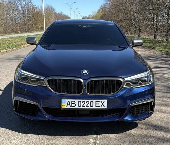 Синій БМВ 5 Серія, об'ємом двигуна 3 л та пробігом 198 тис. км за 41000 $, фото 1 на Automoto.ua