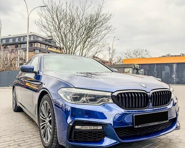Синий БМВ 5 Серия, объемом двигателя 2 л и пробегом 112 тыс. км за 29399 $, фото 1 на Automoto.ua
