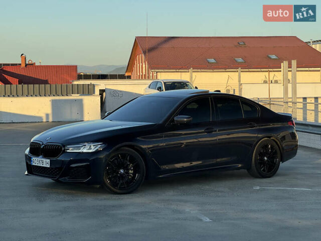Синій БМВ 5 Серія, об'ємом двигуна 3 л та пробігом 117 тис. км за 33500 $, фото 1 на Automoto.ua