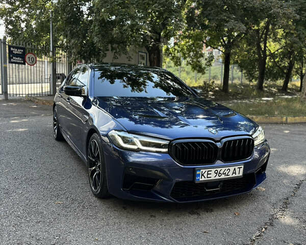 Синий БМВ 5 Серия, объемом двигателя 3 л и пробегом 43 тыс. км за 35500 $, фото 1 на Automoto.ua