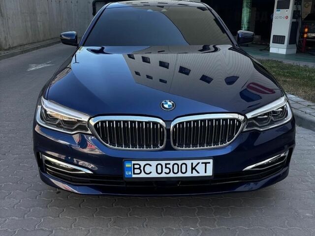 Синій БМВ 5 Серія, об'ємом двигуна 2 л та пробігом 120 тис. км за 27500 $, фото 1 на Automoto.ua