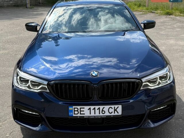 Синій БМВ 5 Серія, об'ємом двигуна 2 л та пробігом 127 тис. км за 30700 $, фото 1 на Automoto.ua