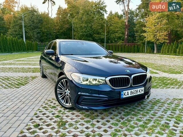 Синий БМВ 5 Серия, объемом двигателя 2 л и пробегом 105 тыс. км за 26000 $, фото 1 на Automoto.ua