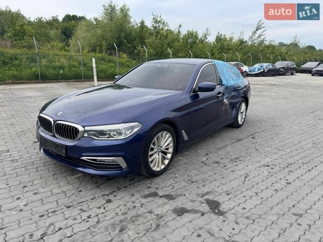 Синий БМВ 5 Серия, объемом двигателя 2 л и пробегом 210 тыс. км за 21500 $, фото 1 на Automoto.ua