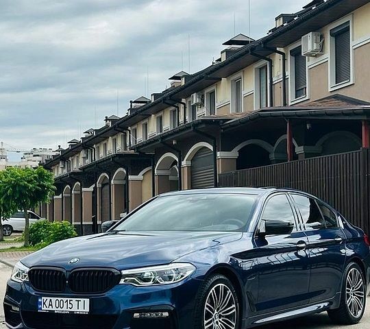 Синий БМВ 5 Серия, объемом двигателя 2 л и пробегом 109 тыс. км за 34400 $, фото 1 на Automoto.ua