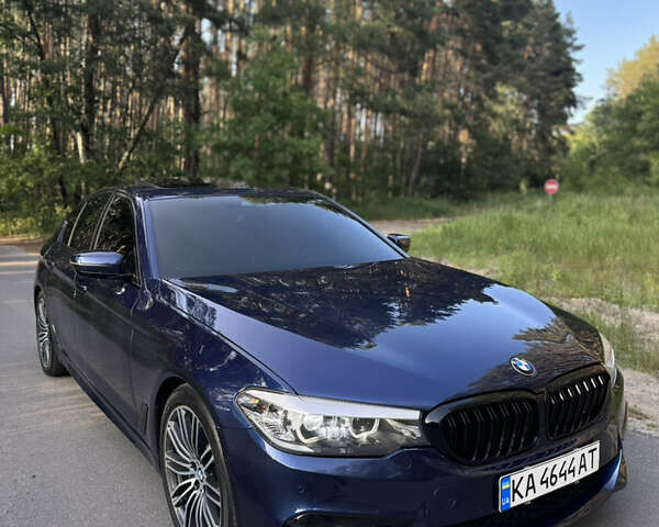 Синий БМВ 5 Серия, объемом двигателя 2 л и пробегом 144 тыс. км за 26444 $, фото 1 на Automoto.ua