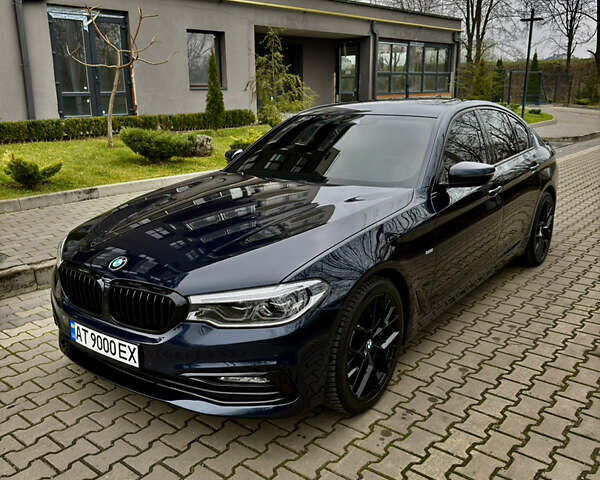 Синий БМВ 5 Серия, объемом двигателя 2 л и пробегом 241 тыс. км за 29000 $, фото 1 на Automoto.ua