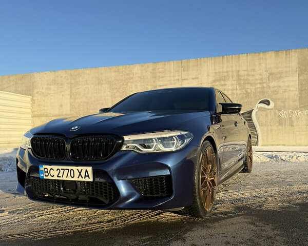 Синій БМВ 5 Серія, об'ємом двигуна 3 л та пробігом 146 тис. км за 35000 $, фото 1 на Automoto.ua