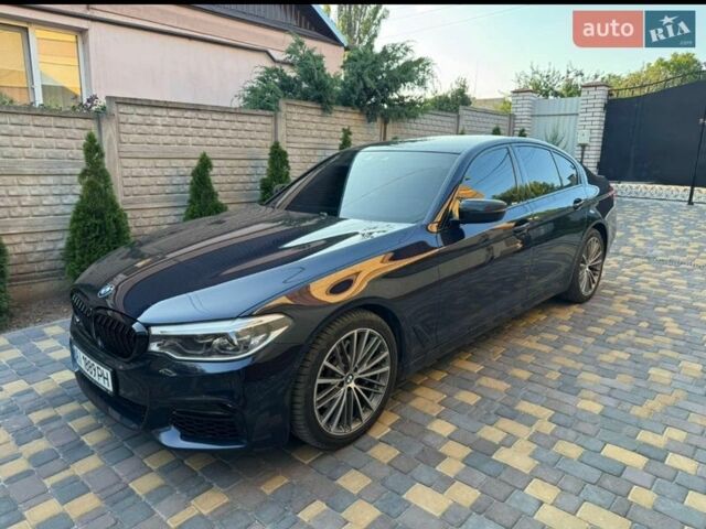 Синий БМВ 5 Серия, объемом двигателя 2.99 л и пробегом 212 тыс. км за 35999 $, фото 1 на Automoto.ua