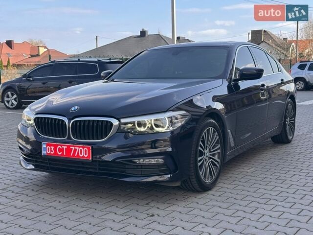 Синій БМВ 5 Серія, об'ємом двигуна 2 л та пробігом 207 тис. км за 23500 $, фото 1 на Automoto.ua