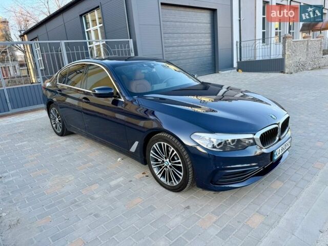 Синий БМВ 5 Серия, объемом двигателя 2 л и пробегом 105 тыс. км за 26500 $, фото 1 на Automoto.ua