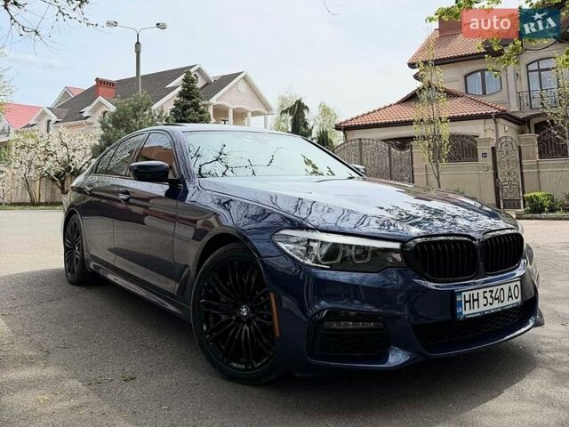 Синий БМВ 5 Серия, объемом двигателя 3 л и пробегом 177 тыс. км за 27999 $, фото 1 на Automoto.ua