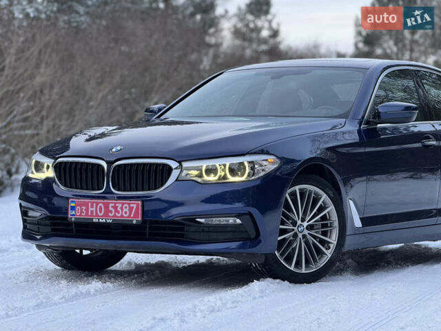 Синій БМВ 5 Серія, об'ємом двигуна 2 л та пробігом 167 тис. км за 23000 $, фото 1 на Automoto.ua