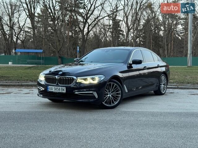 Синій БМВ 5 Серія, об'ємом двигуна 3 л та пробігом 71 тис. км за 34300 $, фото 1 на Automoto.ua
