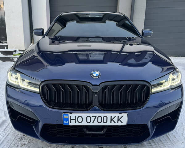 Синій БМВ 5 Серія, об'ємом двигуна 2 л та пробігом 170 тис. км за 31000 $, фото 1 на Automoto.ua