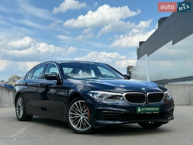 Синий БМВ 5 Серия, объемом двигателя 2 л и пробегом 93 тыс. км за 24999 $, фото 1 на Automoto.ua