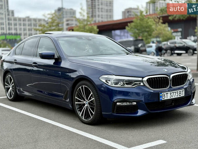 Синий БМВ 5 Серия, объемом двигателя 2 л и пробегом 72 тыс. км за 31000 $, фото 1 на Automoto.ua